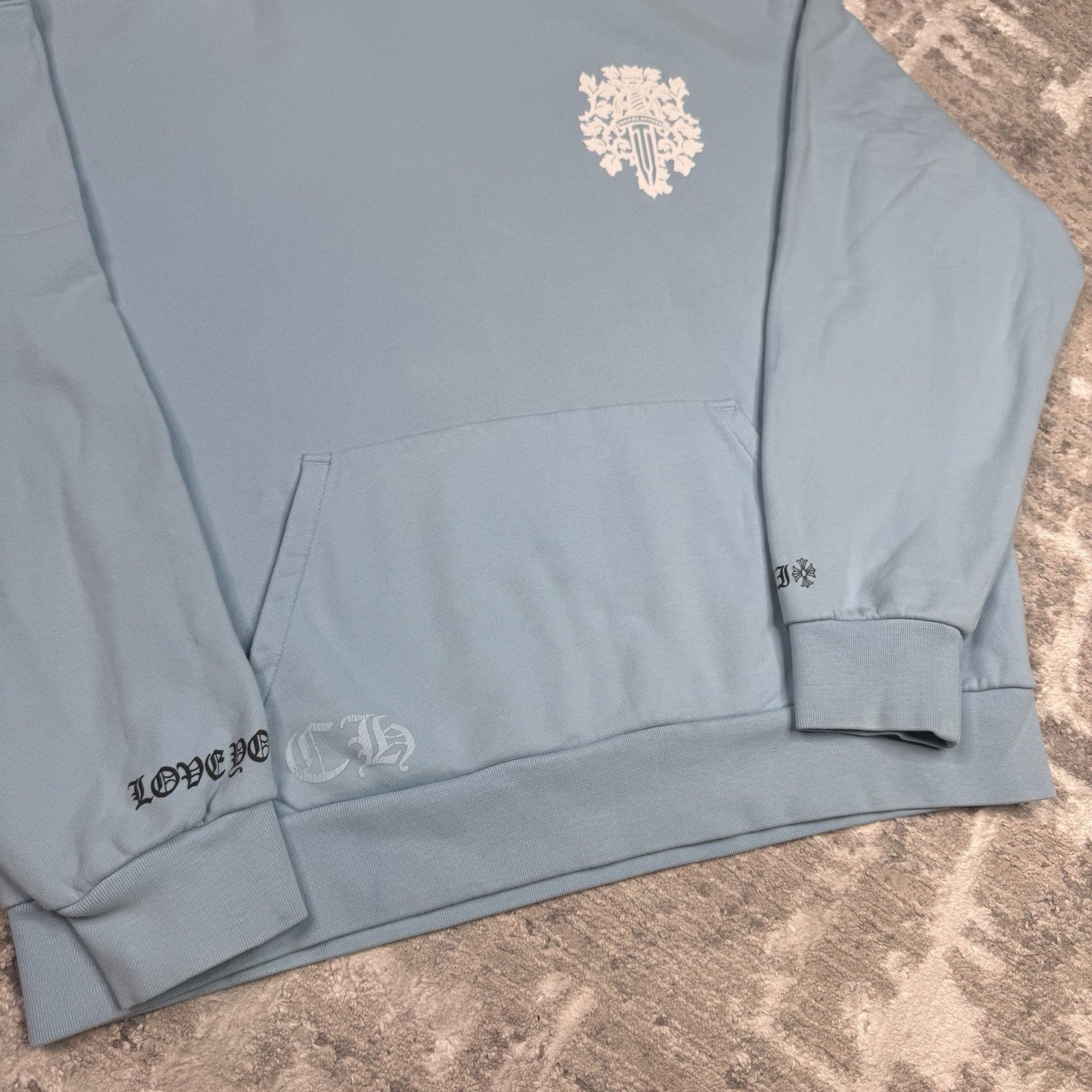 Chrome Hearts Miami Art Basil Dagger Pullover Hoodie 