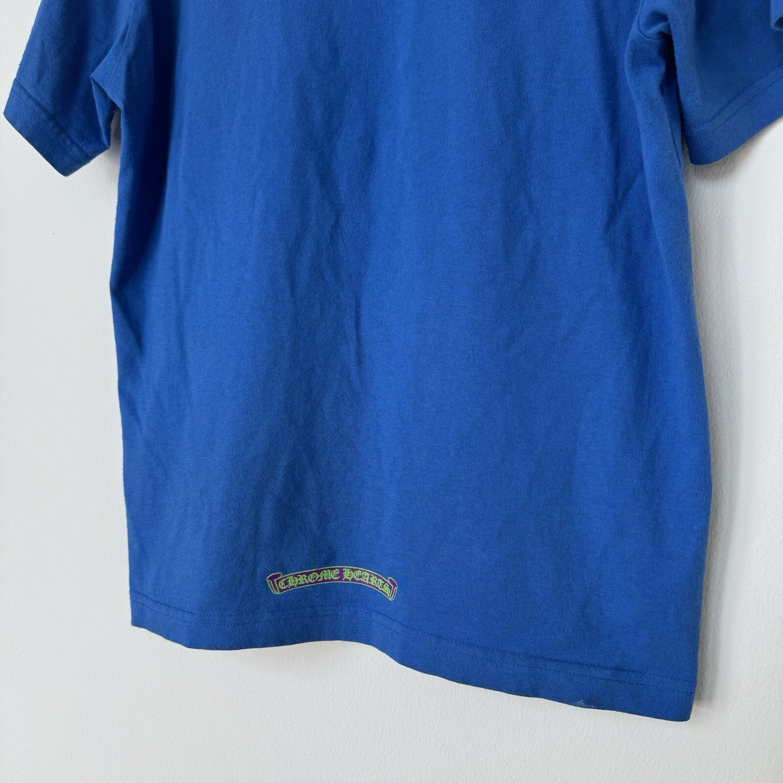 Chrome Hearts Scroll Logo Short Sleeve Pocket Tee 