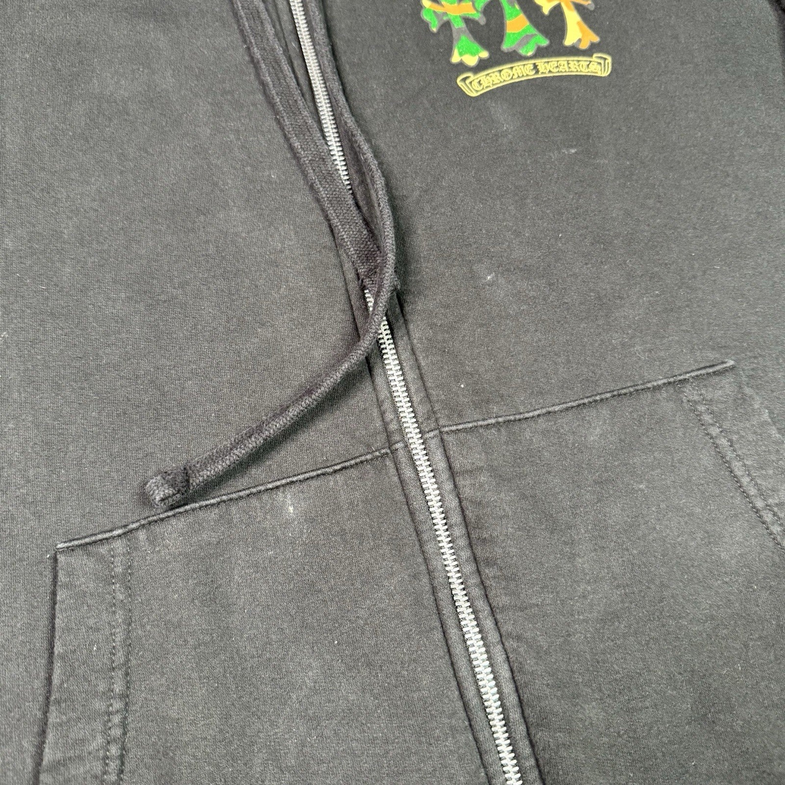 Chrome Hearts Camo Horseshoe Zip Up Hoodie 