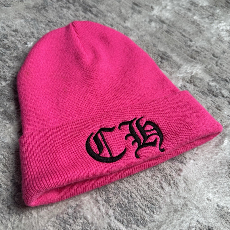 Chrome Hearts CH Embroidered Logo Beanie Hat