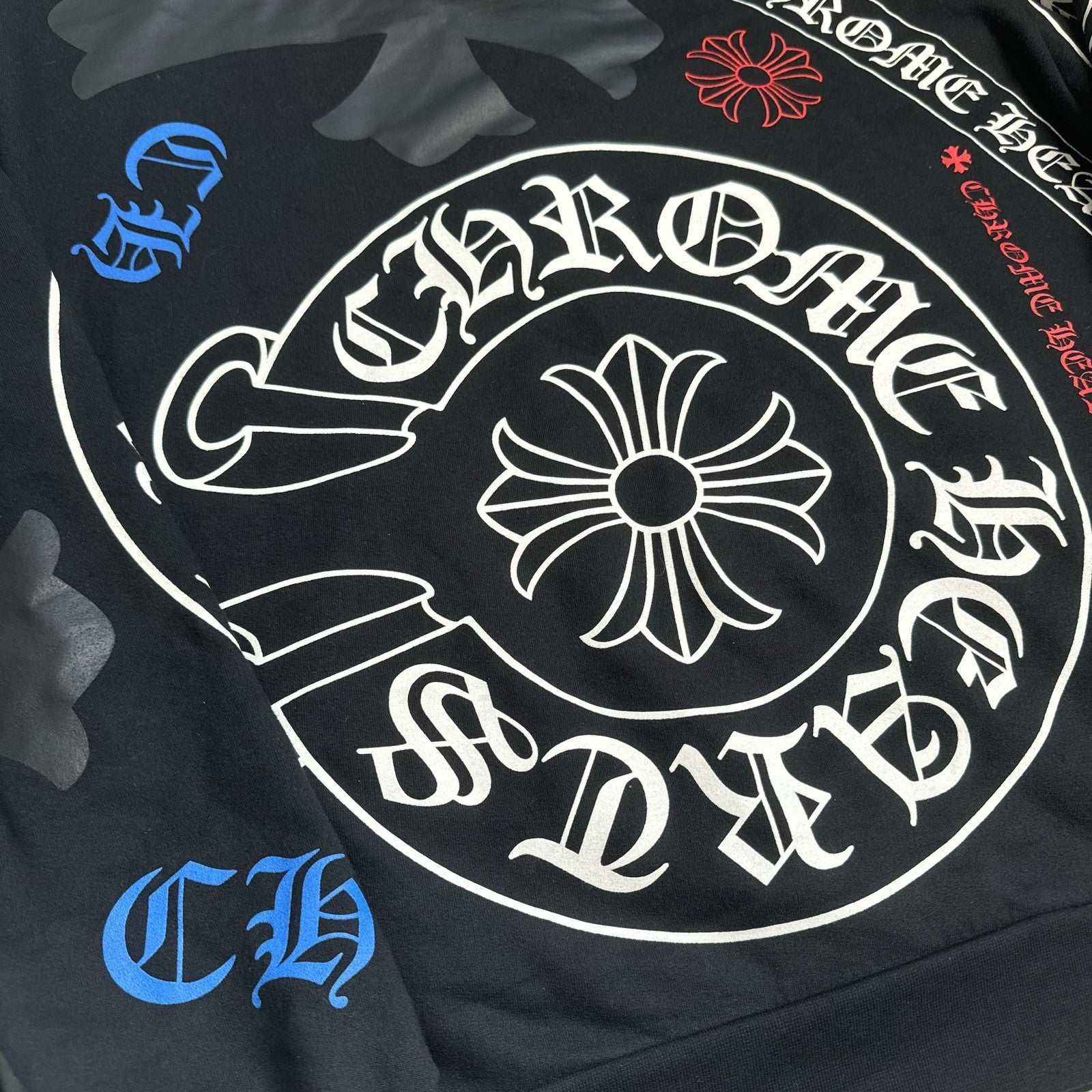 Chrome Hearts Stencil Pullover Hoodie 