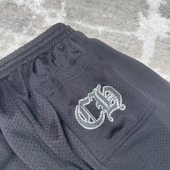 Chrome Hearts Mesh CH Floral Stadium Sweatpants 