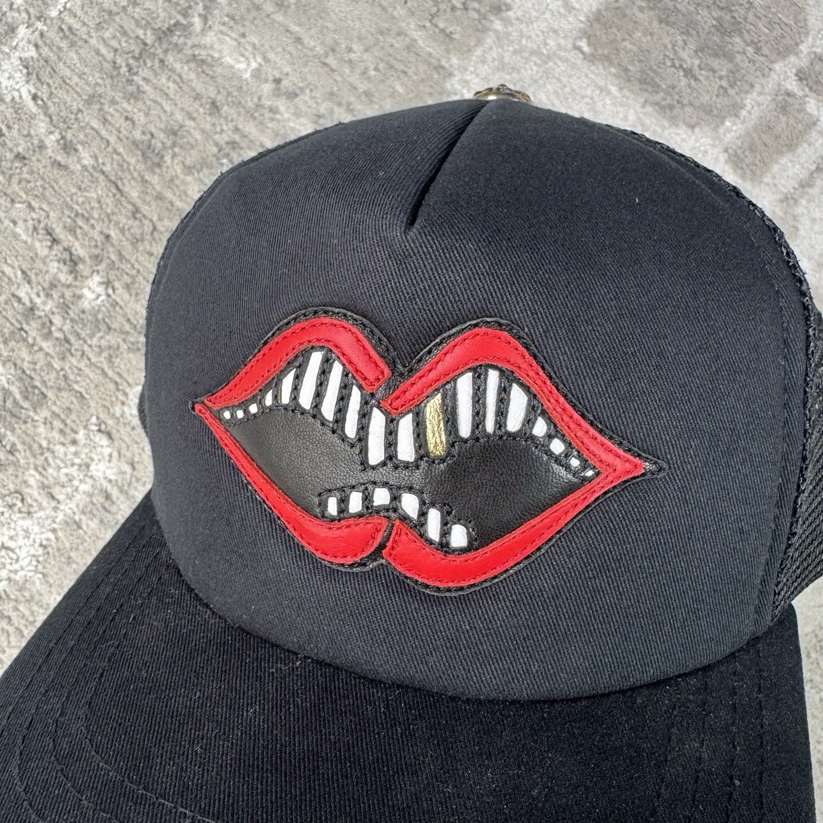 Chrome Hearts Chomper Trucker Hat