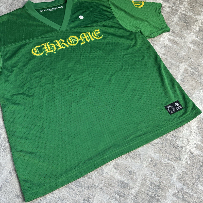 Chrome Hearts Mesh CH Short Sleeve Jersey 