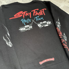 Chrome Hearts Matty Boy Stay Fast Pullover Crewneck 