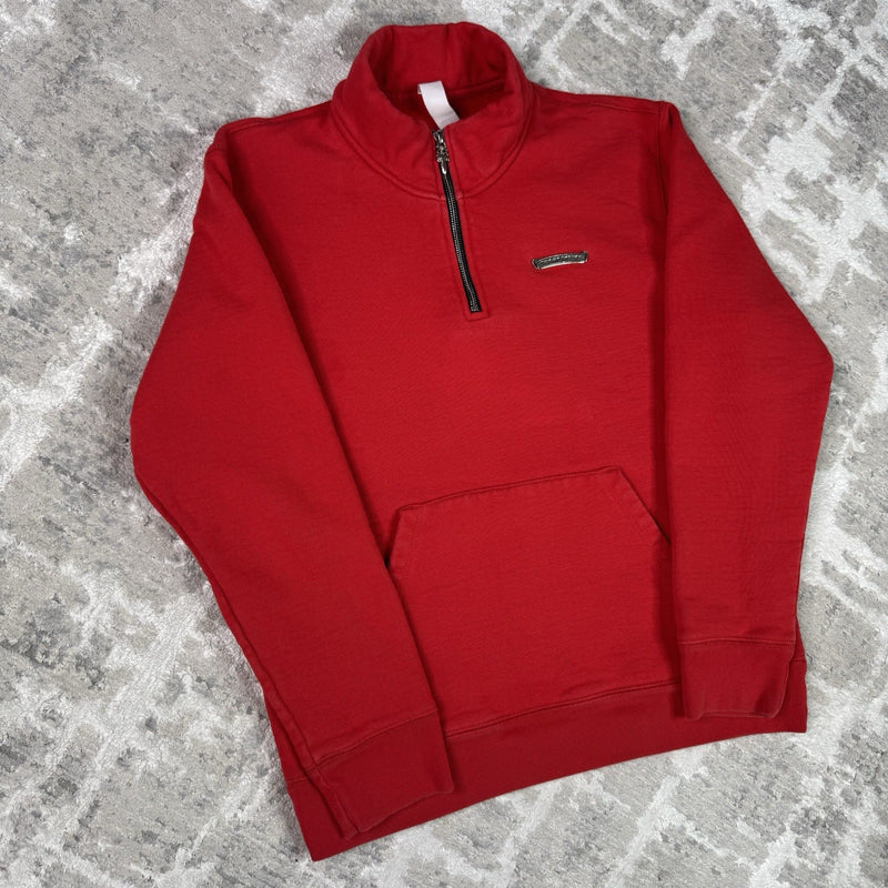 Chrome Hearts Sailin King Taco Quarter Zip Pullover Sweatshirt 