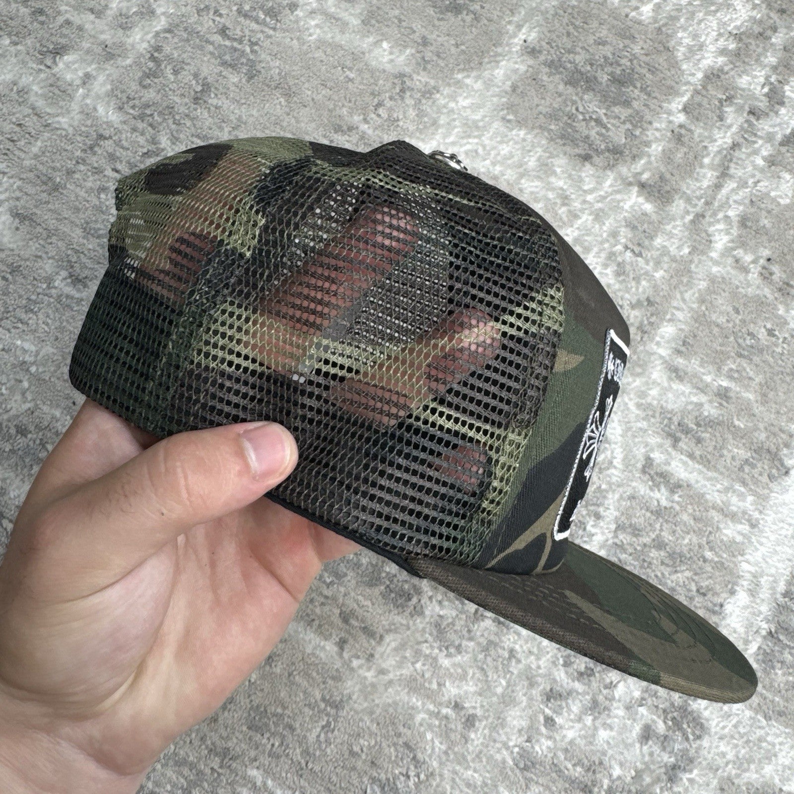 Chrome Hearts CH Hollywood Trucker Hat 