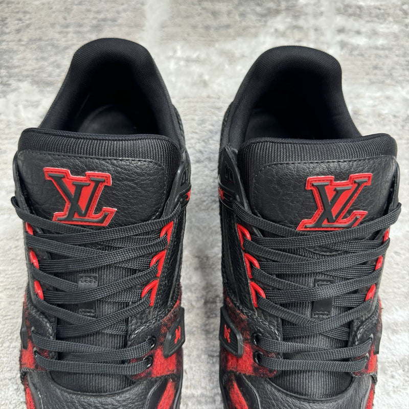 Louis Vuitton Trainer Low ‘red Plaid’ 