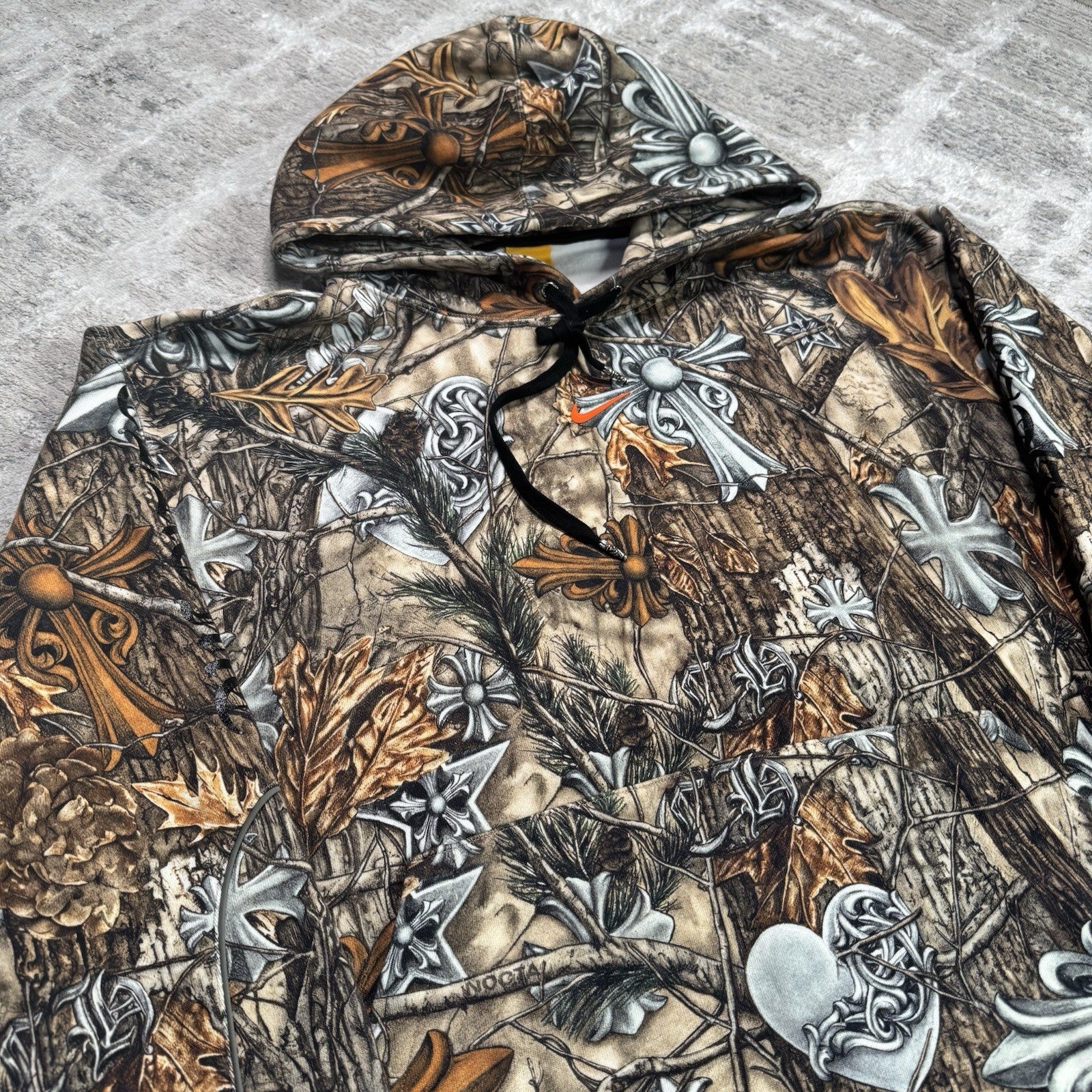 Chrome Hearts Nike Nocta Drake CLB Camo Horseshoe Pullover Hoodie