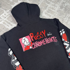 Chrome Hearts Matty Boy Thermal Zip Up Hoodie