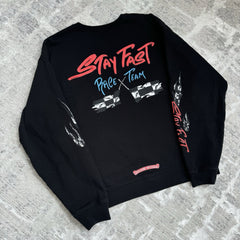 Chrome Hearts Matty Boy Stay Fast Pullover Crewneck 