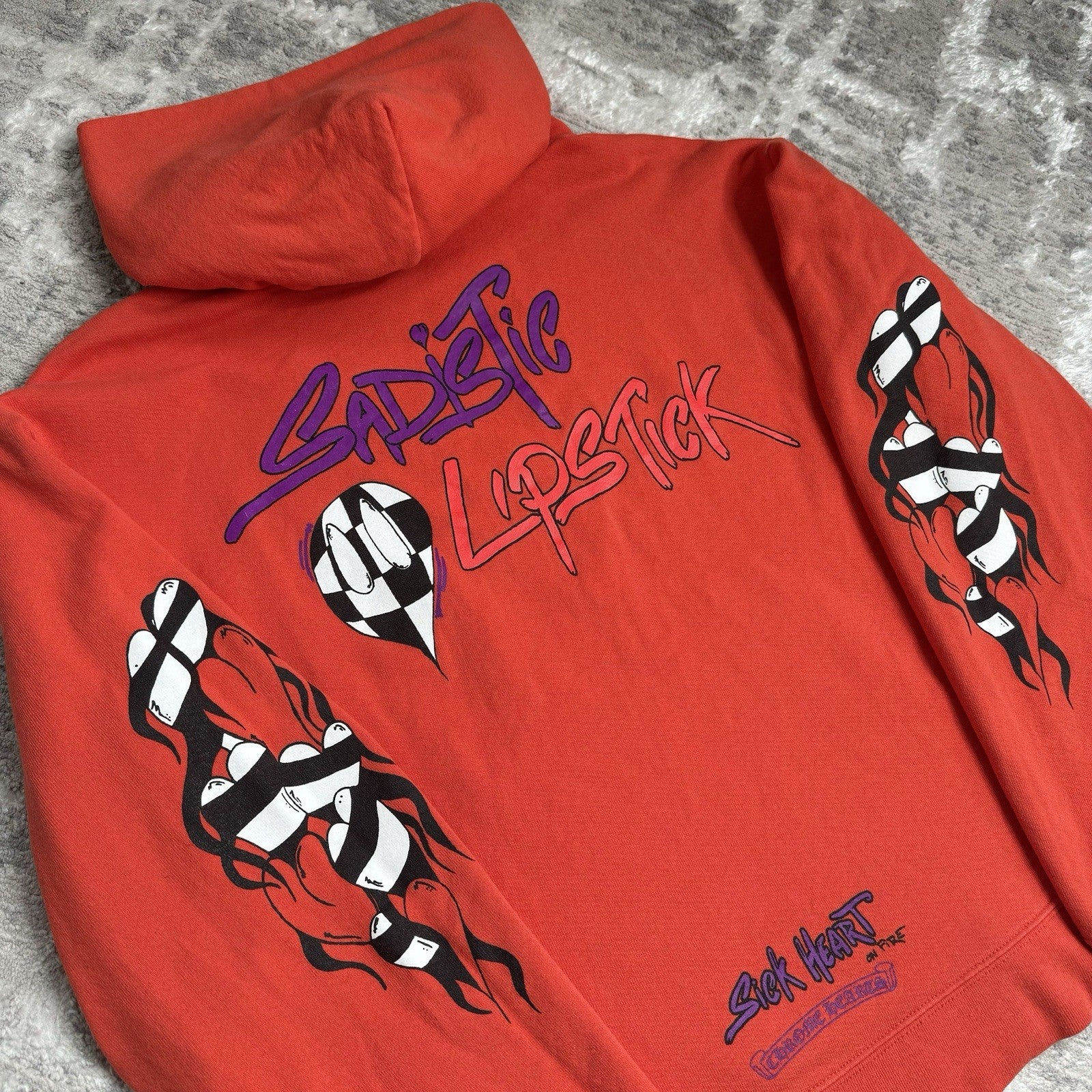 Chrome Hearts Matty Boy Sadistic Lipstick Pullover Hoodie 