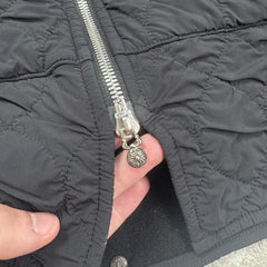 Chrome Hearts Quilted Zip Up Hoodie 