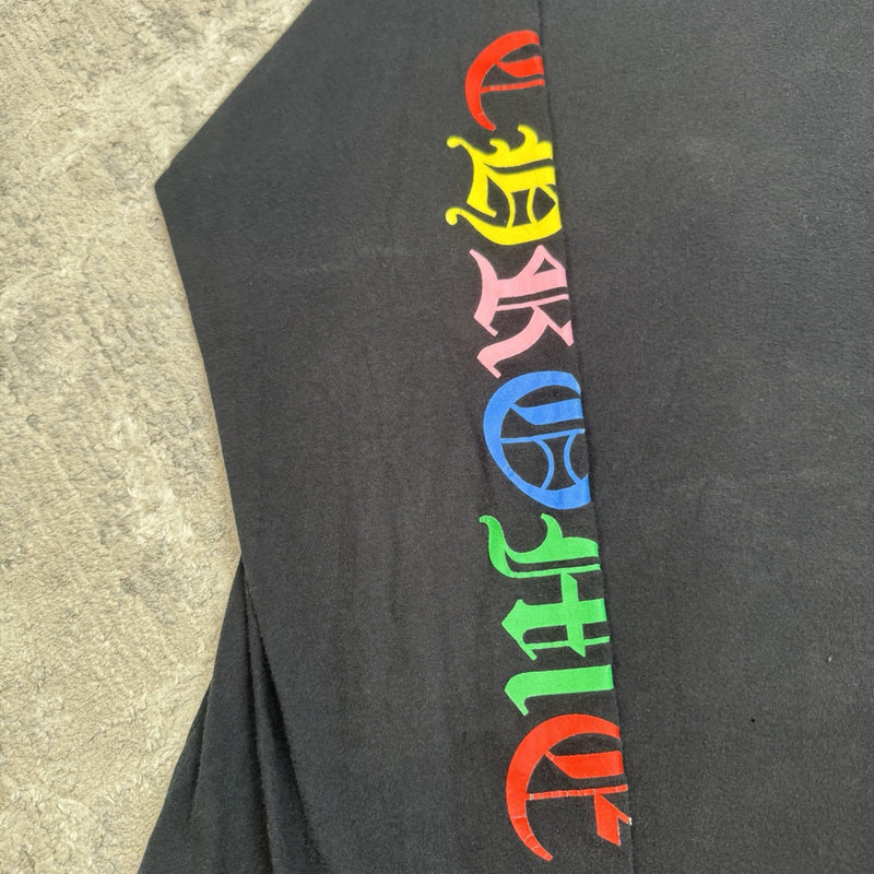 Chrome Hearts Cemetery Multi-color Cross Long Sleeve Shirt 