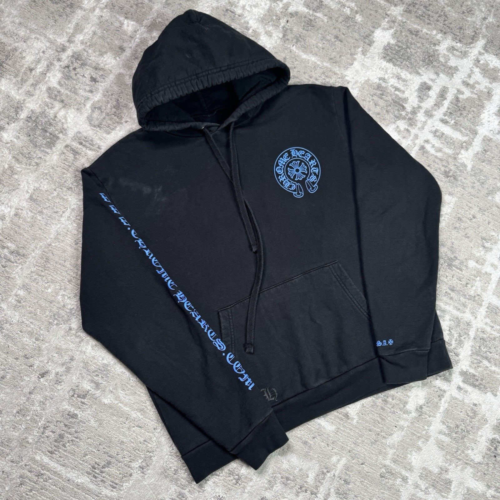 Chrome hearts online exclusive horseshoe pullover hoodie