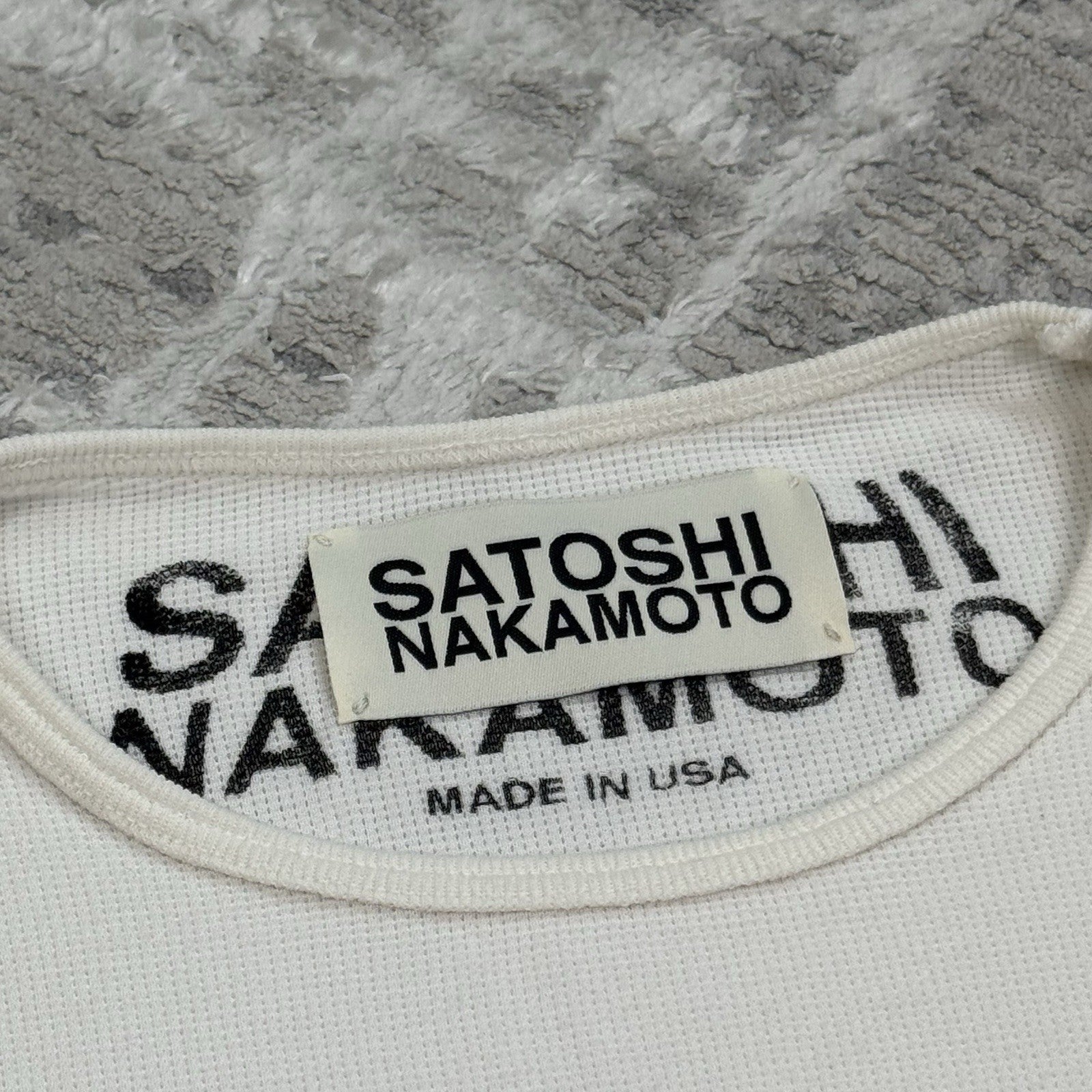 Satoshi Nakamoto Thermal Long Sleeve Shirt 