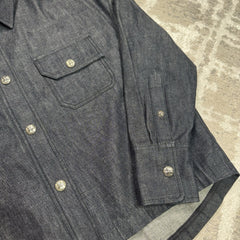 Chrome Hearts Button Up Long Sleeve Work Shirt 