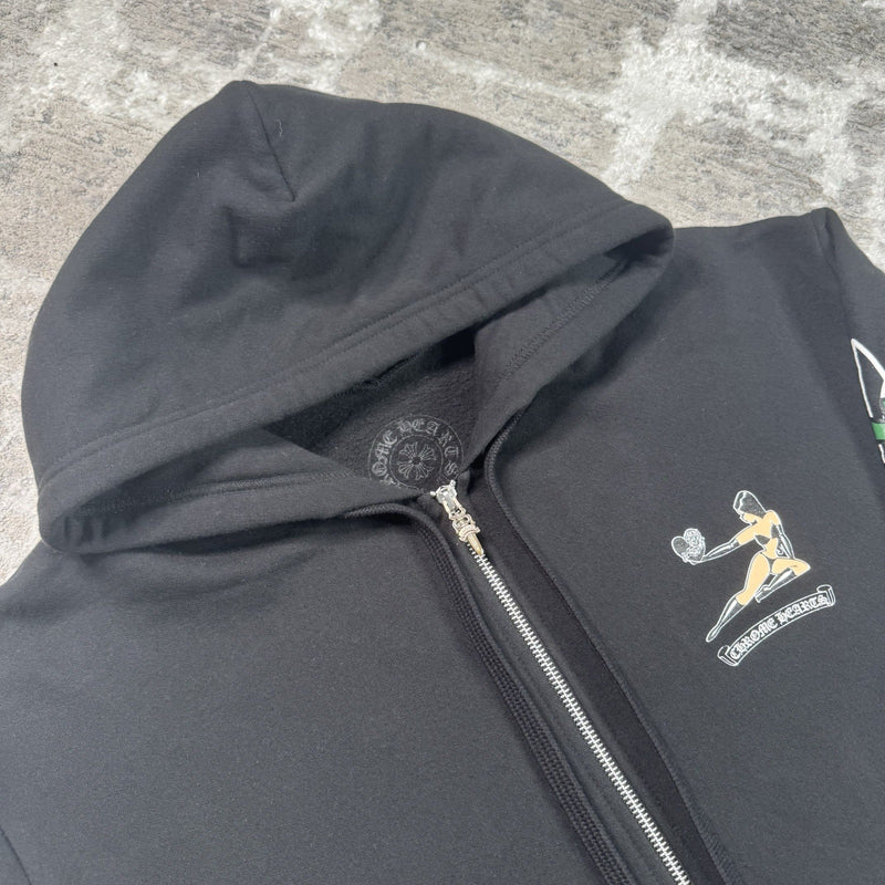 Chrome Hearts Deadly Doll Zip Up Hoodie 
