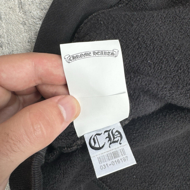 Chrome Hearts Paper Jam Triple Cross Zip Up Hoodie 