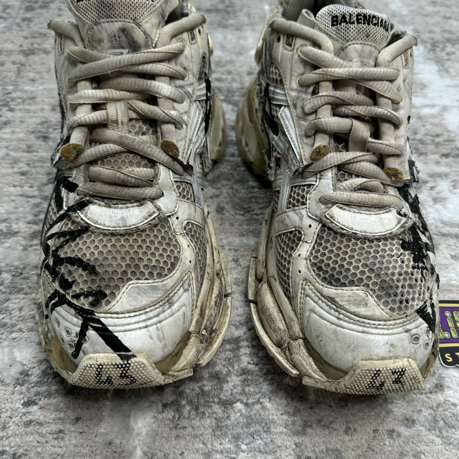 Balenciaga Runner Sneaker graffiti’ Sz- 10M/43EU