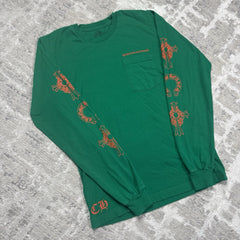 Chrome Hearts Horseshoe Multi-logo Long Sleeve Tee Shirt 