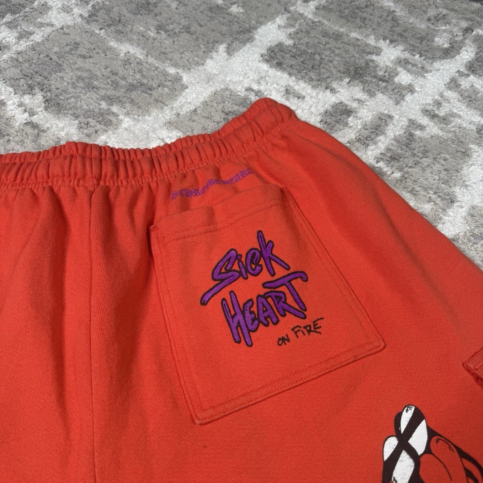 Chrome Hearts Matty Boy Sadistic Lipstick Sweatshort