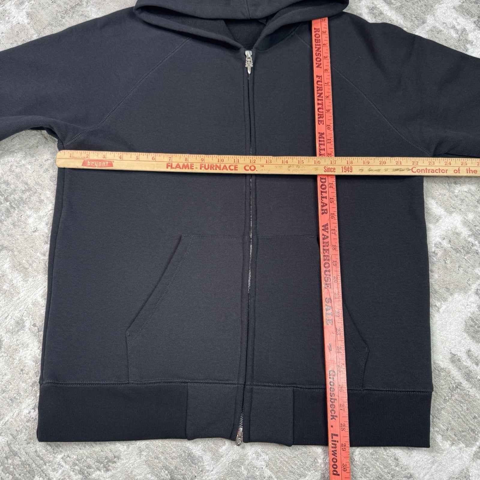 Chrome Hearts Sailin King Taco Triple Cross Embroidered Zip Up Hoodie 