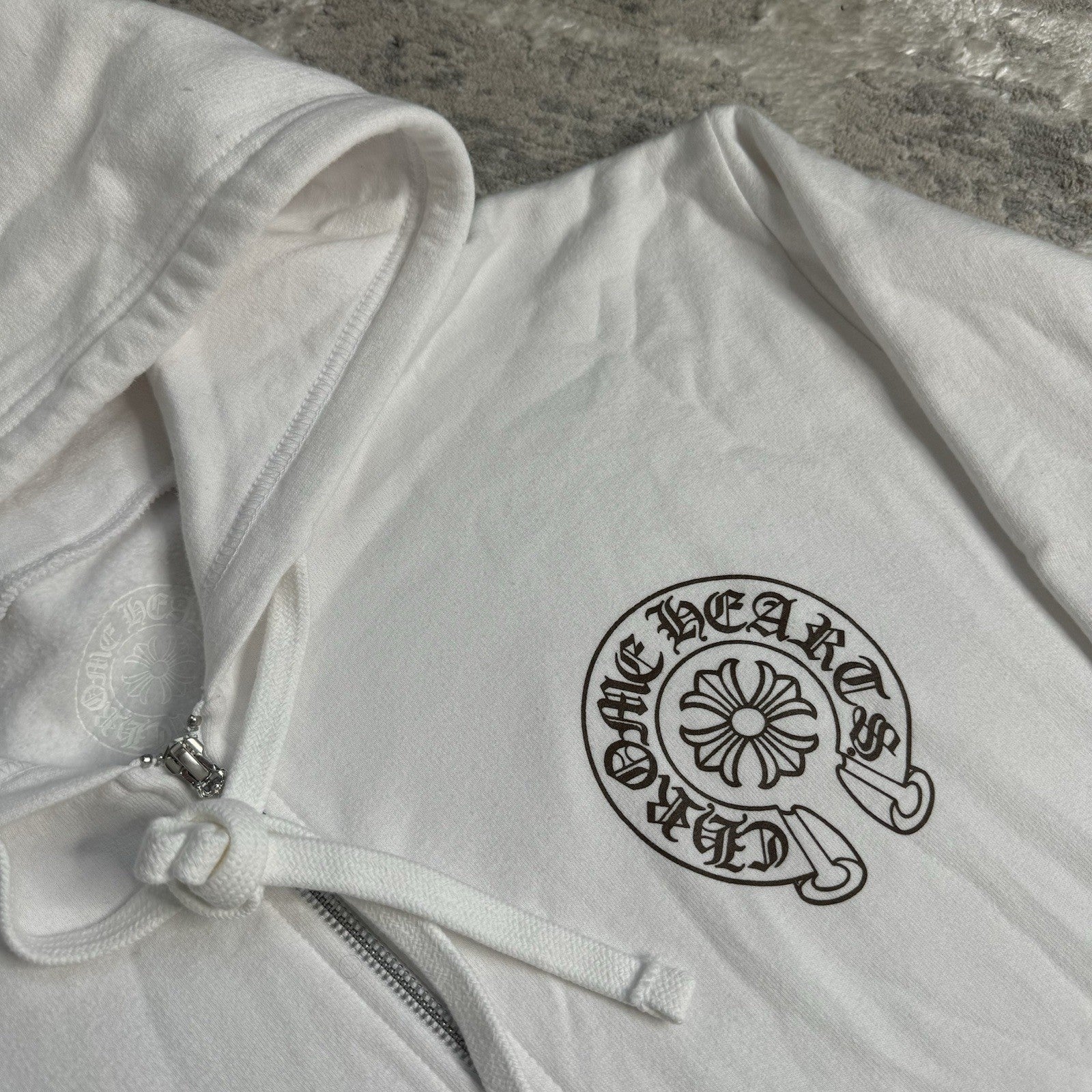 Chrome Hearts Online Exclusive Zip Up Hoodie 