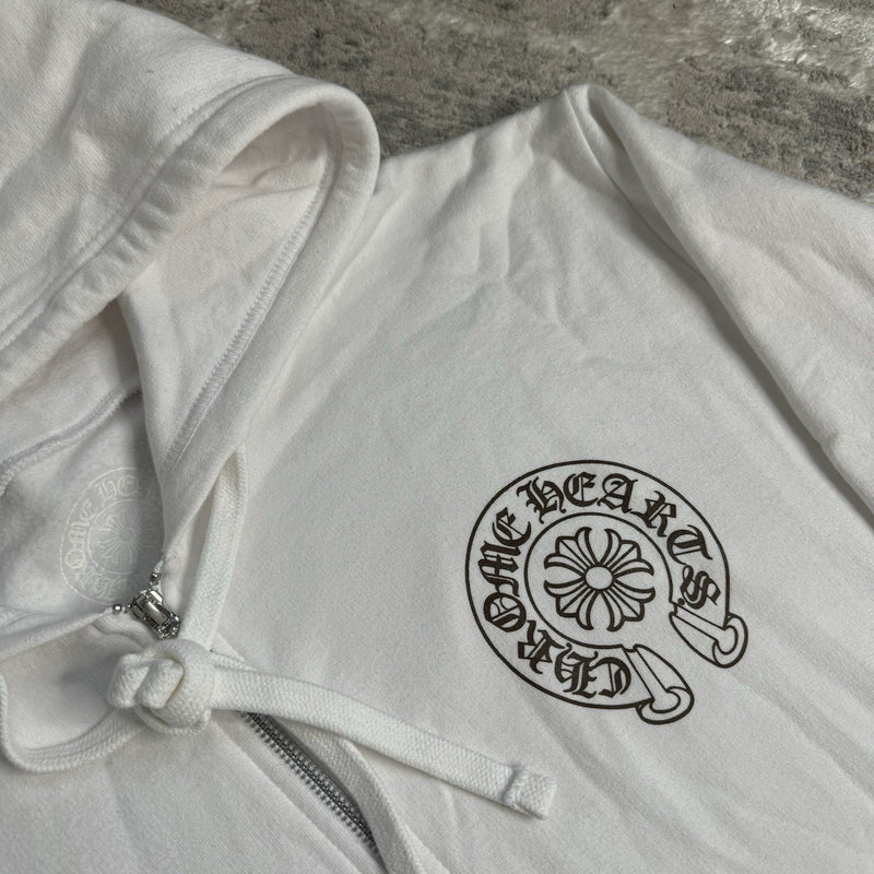 Chrome Hearts Online Exclusive Zip Up Hoodie 