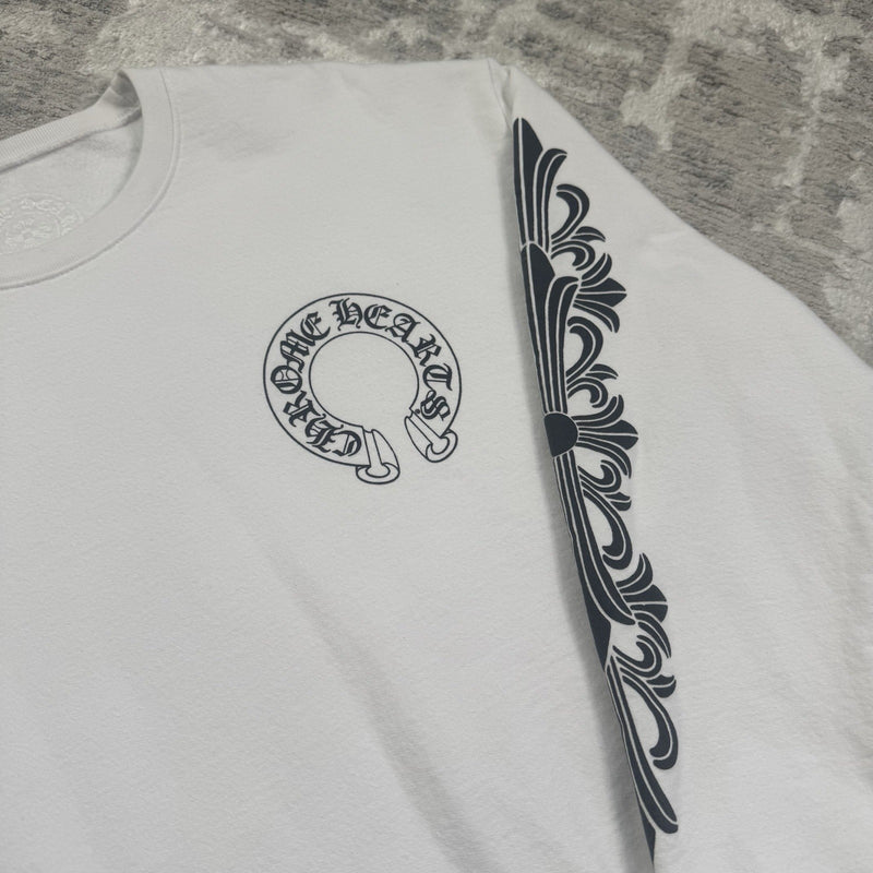 Chrome Hearts Horseshoe Floral Pullover Crewneck 