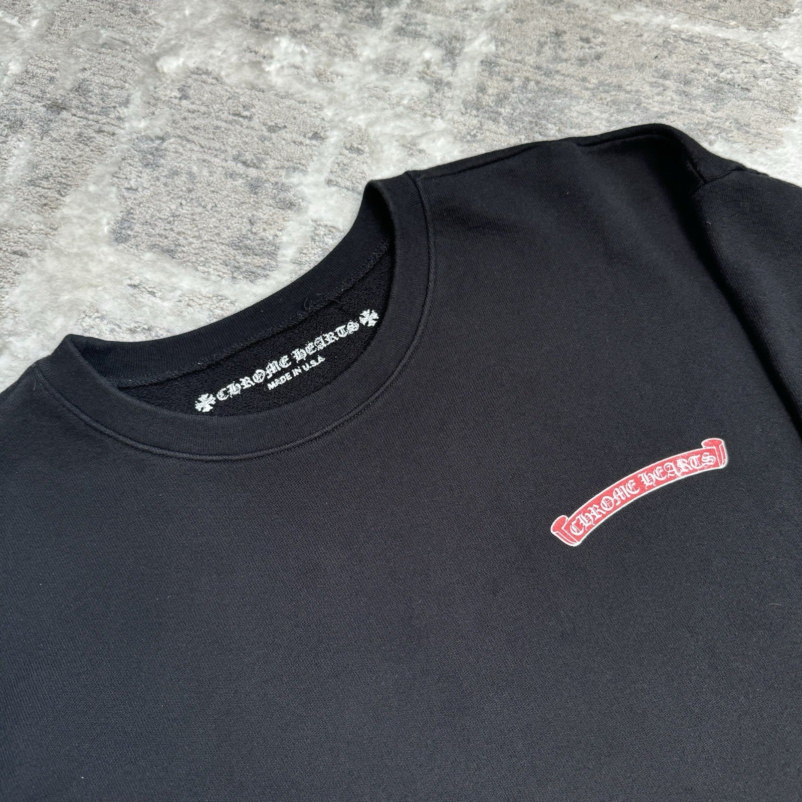 Chrome Hearts Matty Boy Stay Fast Pullover Crewneck 
