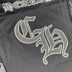 Chrome Hearts Mesh Stadium Floral Long Sleeve Jersey 
