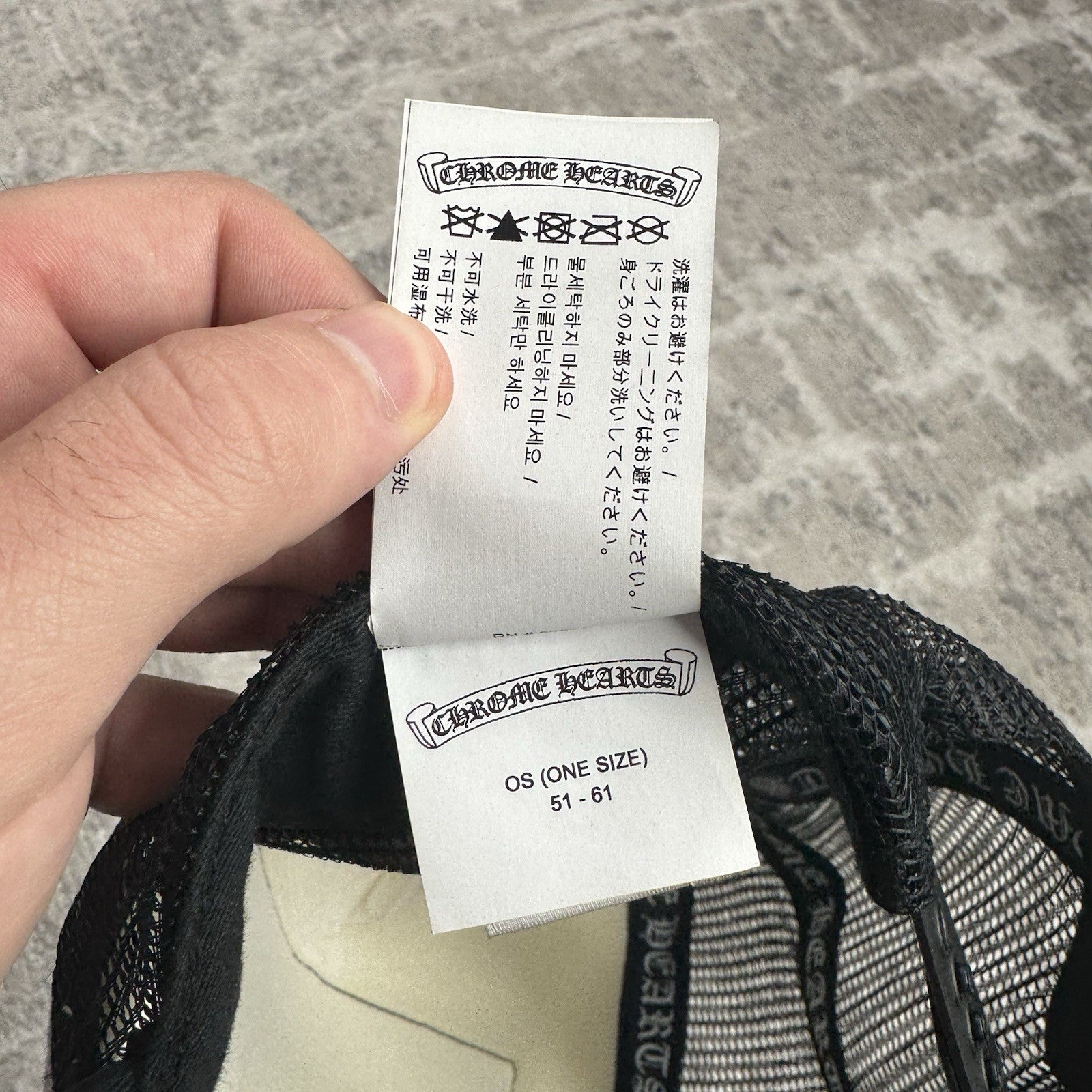 Chrome Hearts CH Hollywood Trucker Hat