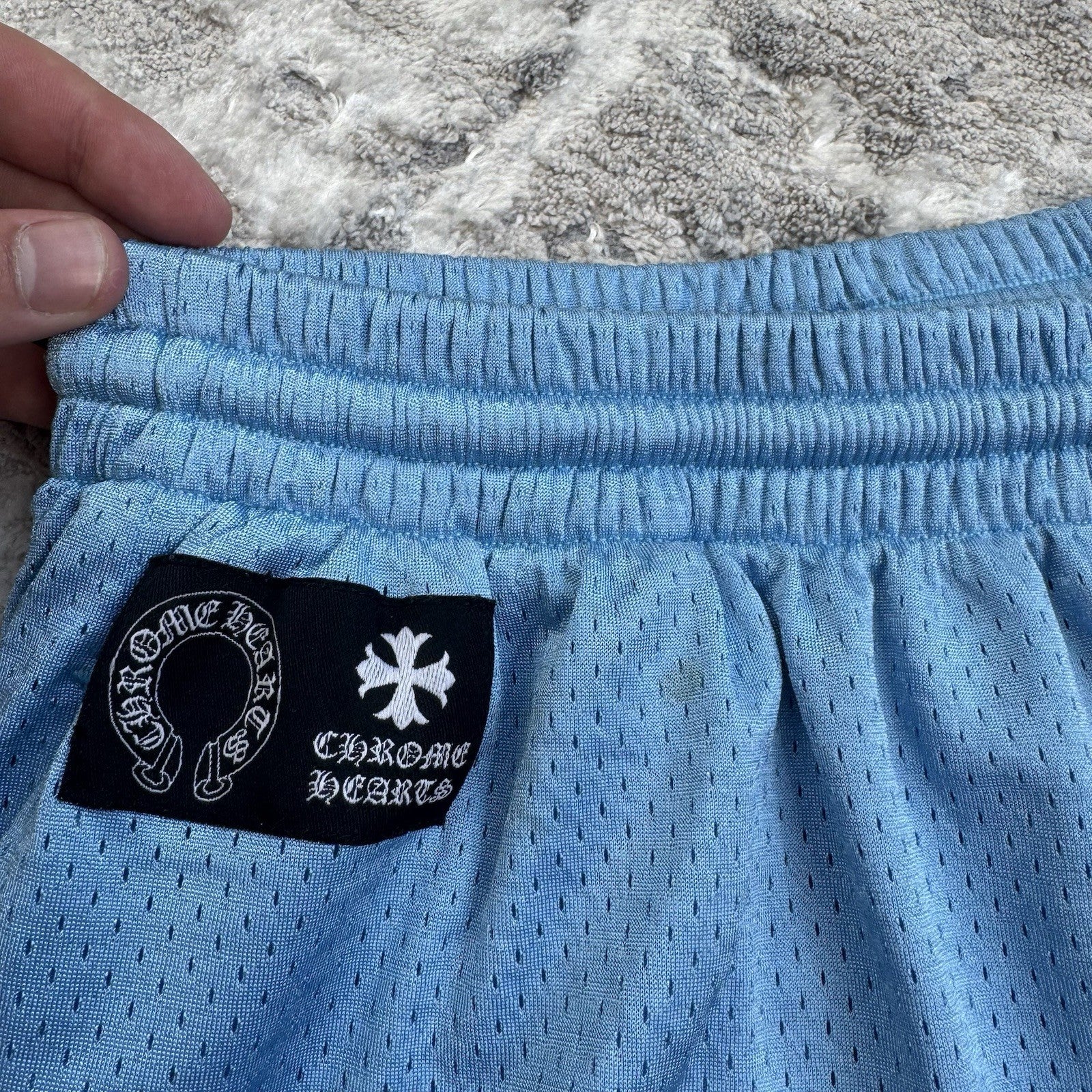 Chrome Hearts Mesh CH Jersey Shorts 