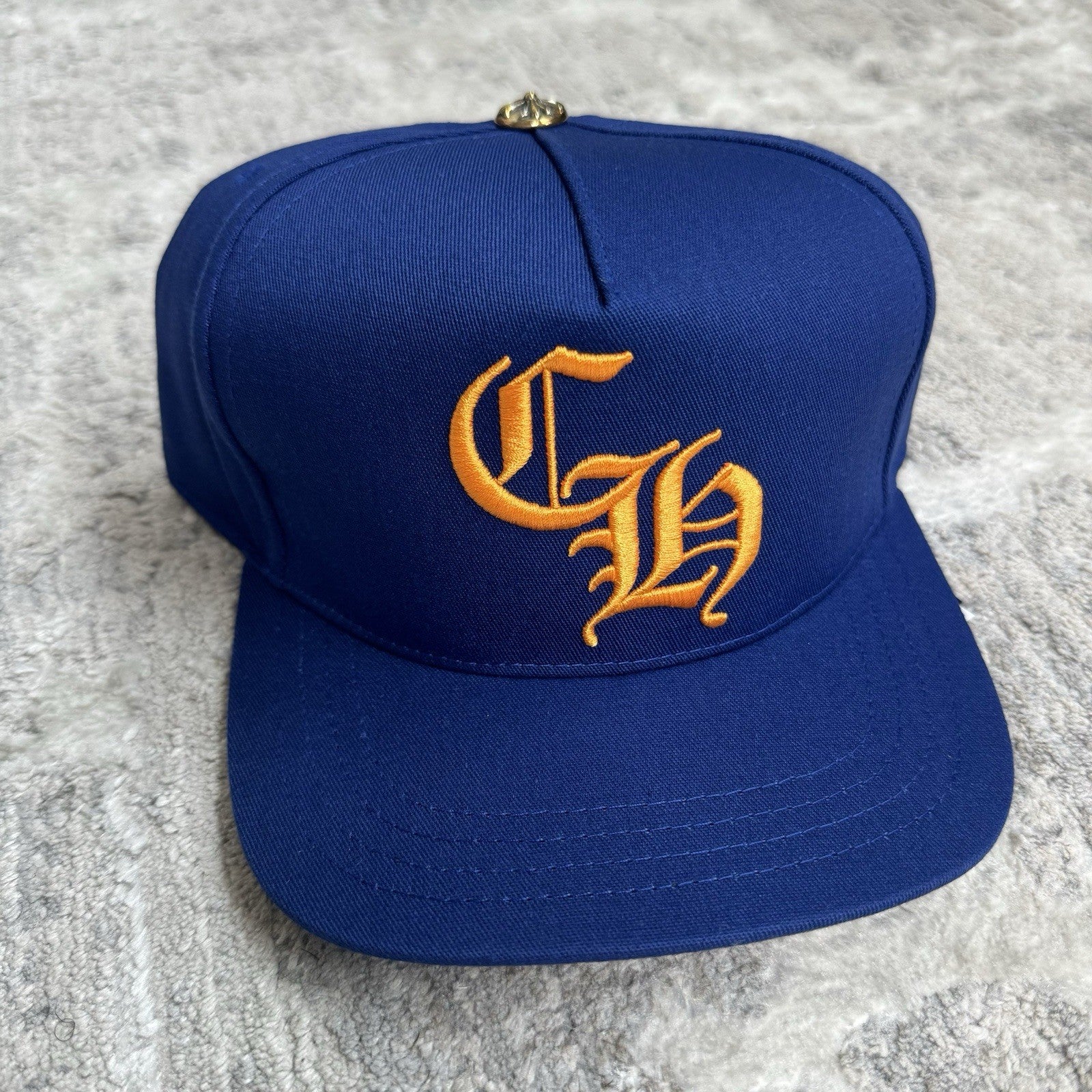Chrome Hearts CH Baseball Hat ‘blue Orange’ 