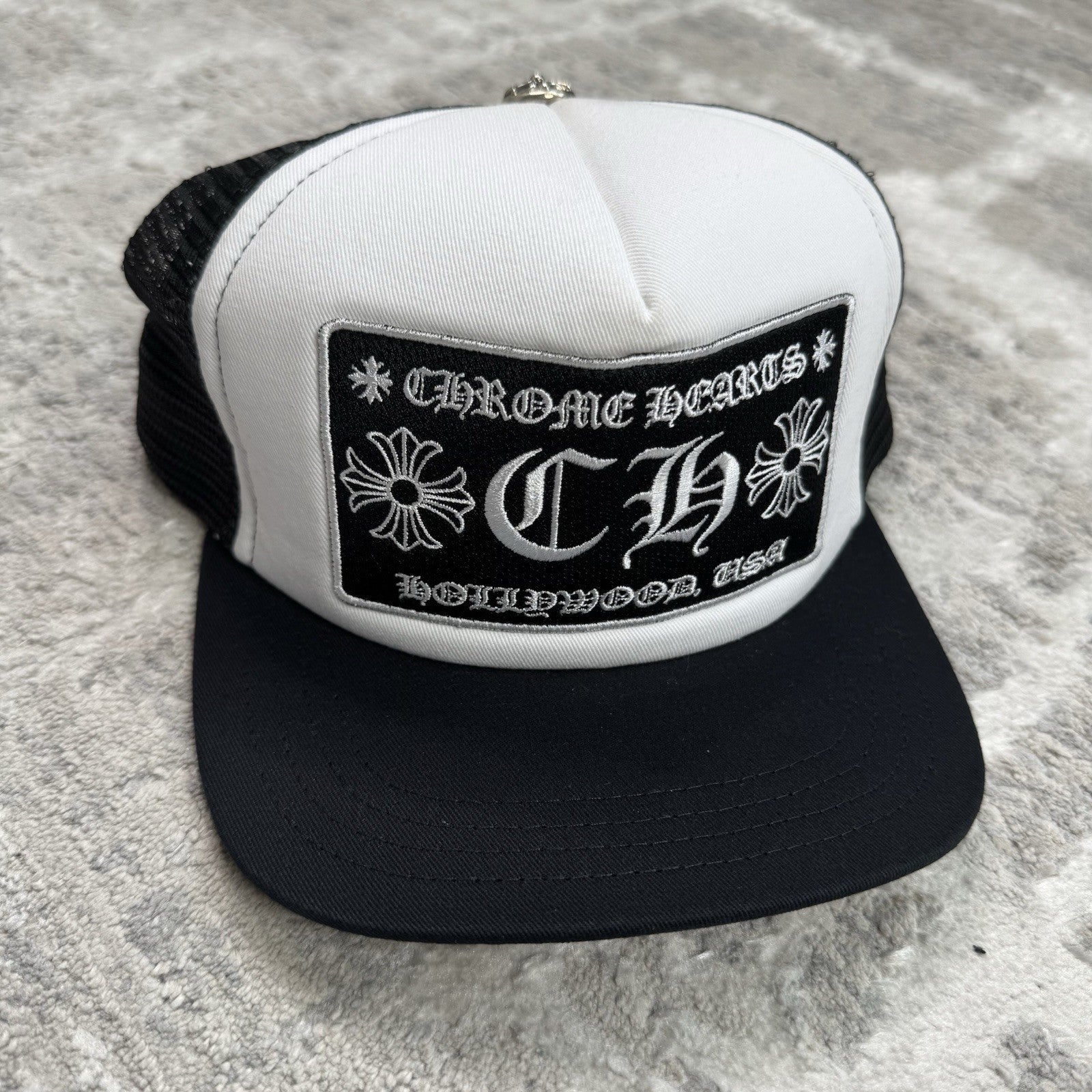 Chrome Hearts Hollywood CH Trucker Hat 