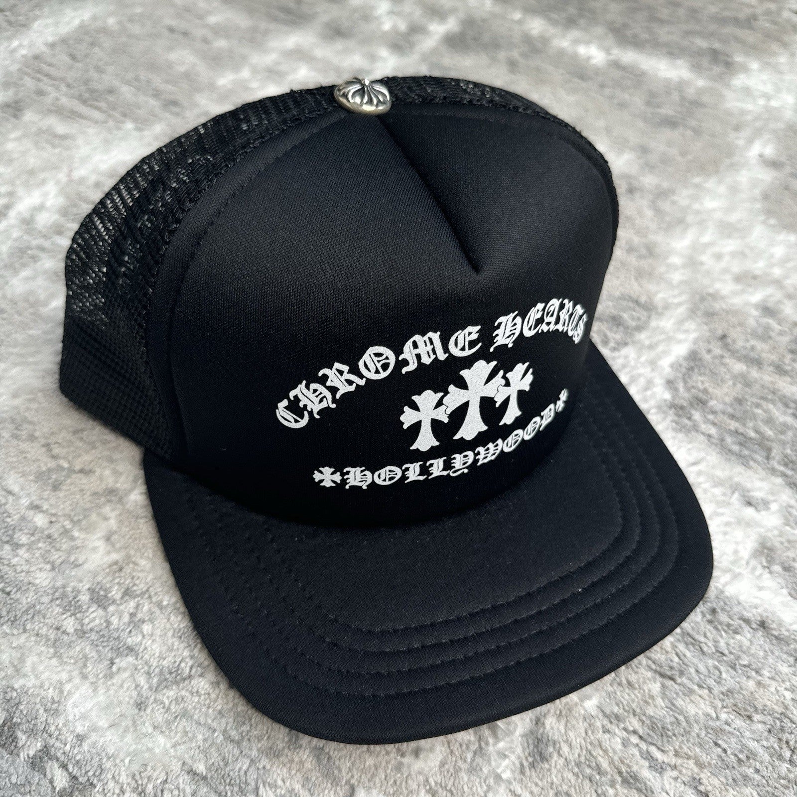 Chrome Hearts King Taco Triple Cross Trucker Hat
