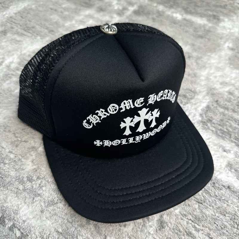 Chrome Hearts King Taco Triple Cross Trucker Hat