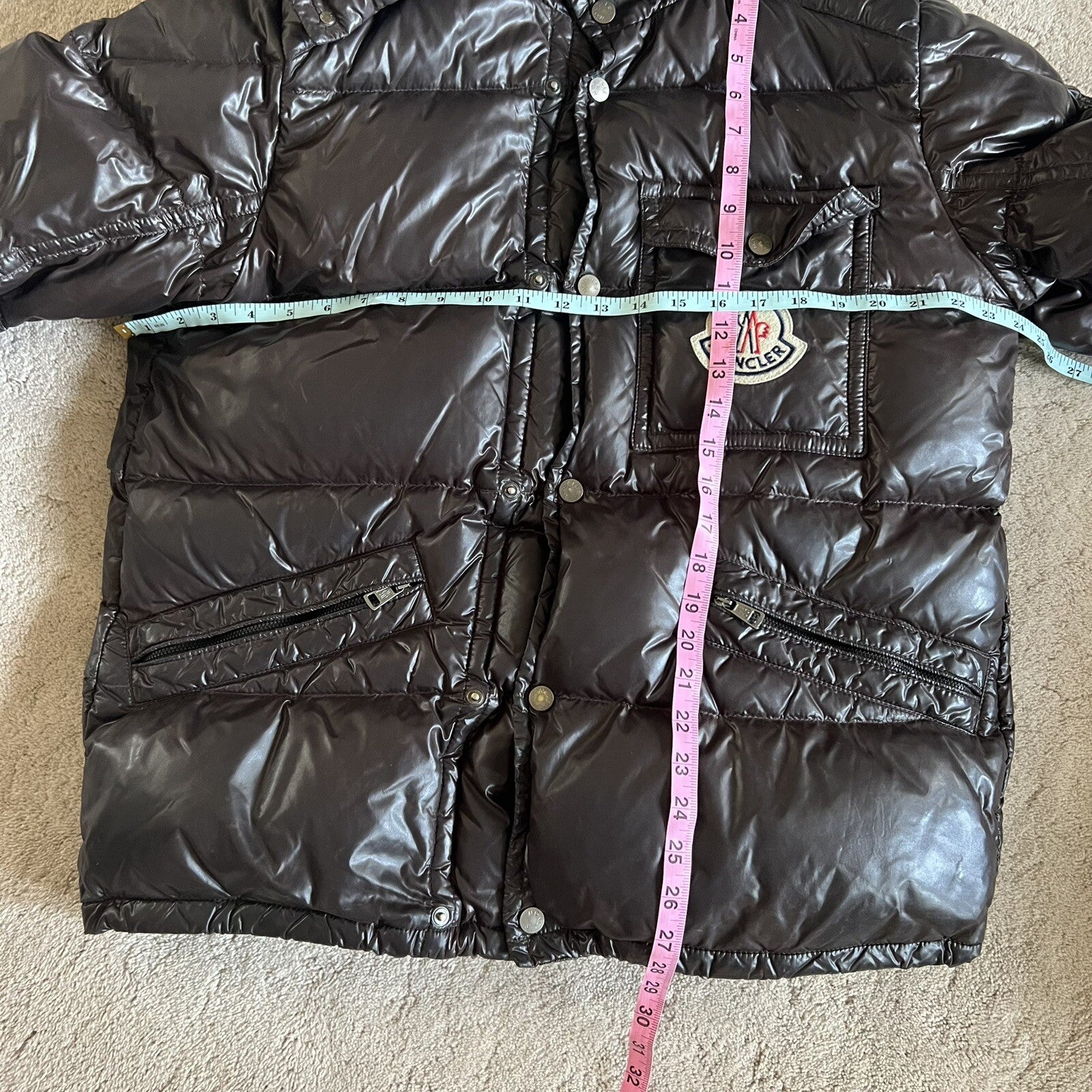 Moncler K2 Down Jacket ‘brown’ Sz- Large
