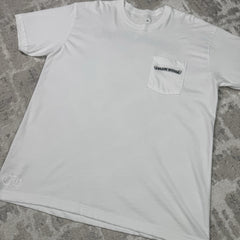 Chrome Hearts Scroll Logo Pocket Tee Shirt 