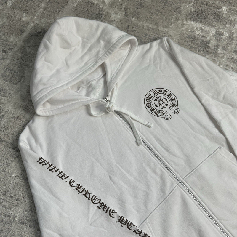 Chrome Hearts Online Exclusive Zip Up Hoodie 