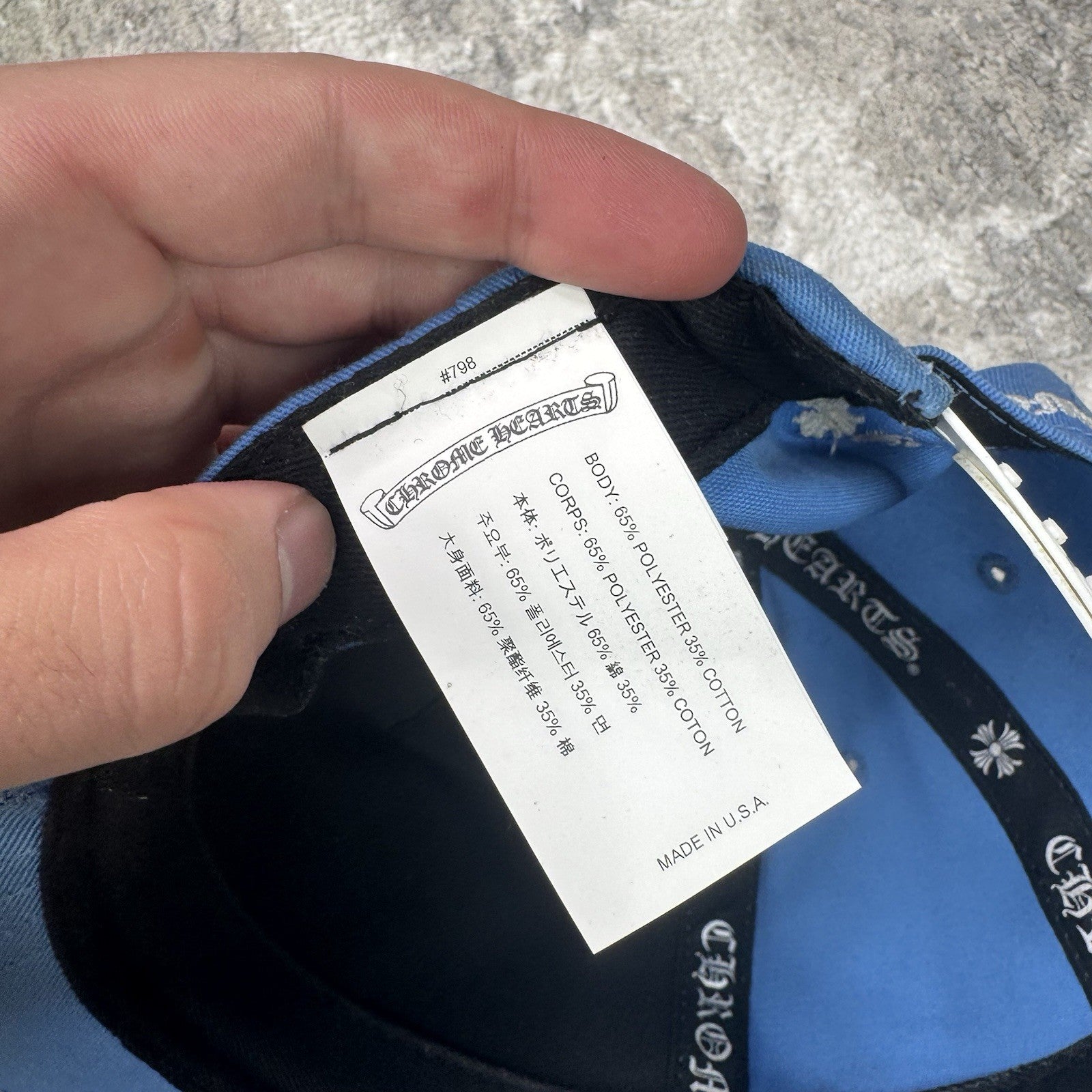 Chrome Hearts St Barths Baseball Hat