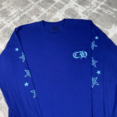 Chrome Hearts Stars Logo Long Sleeve Tee Shirt 