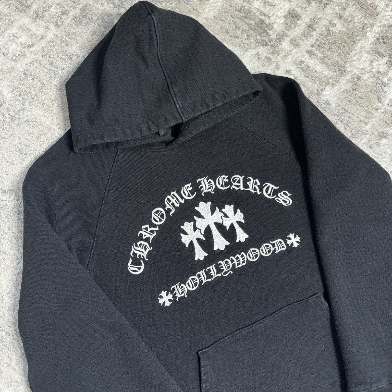 Chrome Hearts King Taco Triple Cross Embroidered Hoodie 