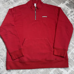 Chrome Hearts King Taco Triple Cross Embroidered Quarter Zip 