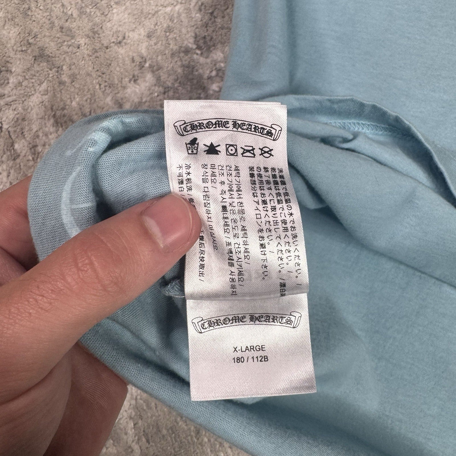 Chrome Hearts St Barths Dyed Long Sleeve Shirt 