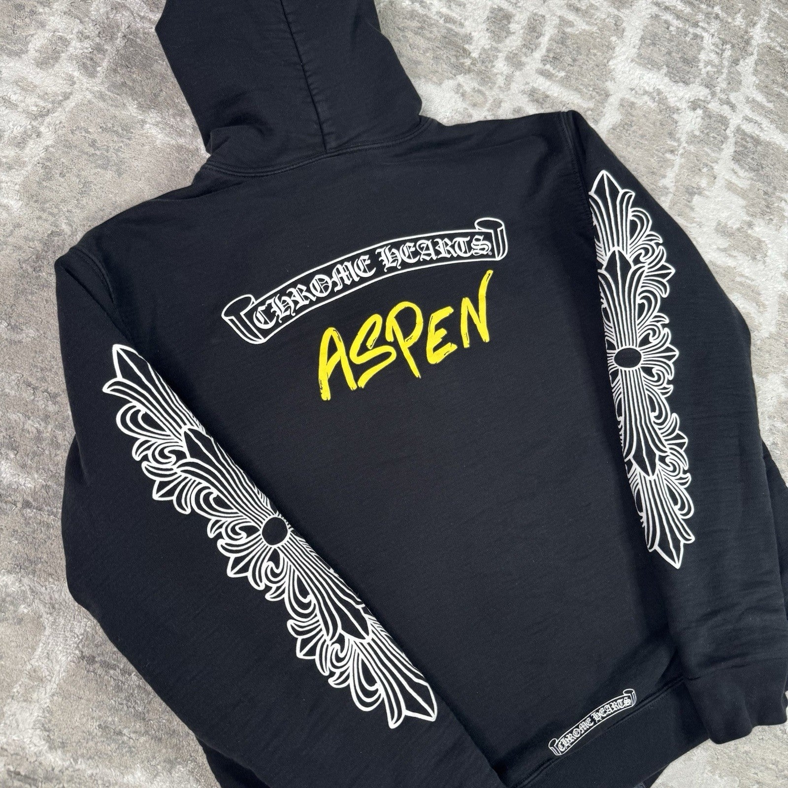 Chrome Hearts Aspen Exclusive Thermal Zip Up Hoodie 