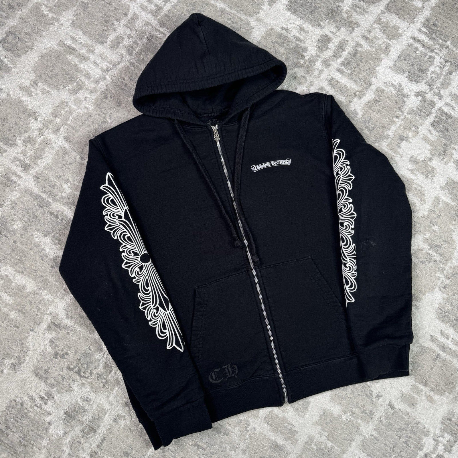 Chrome Hearts Aspen Exclusive Thermal Zip Up Hoodie 