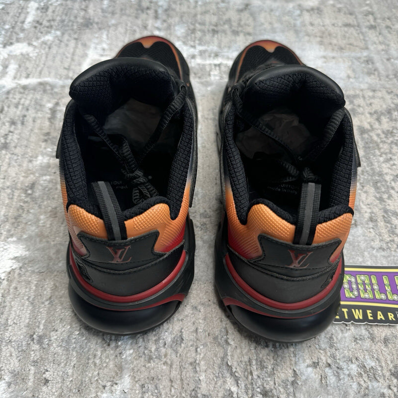 Louis Vuitton TATIC Trainer Sneaker ‘black Red’ Sz- 7.5LV/8.5M