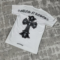 Chrome Hearts Guns N Roses Short Sleeve Tee Shirt 